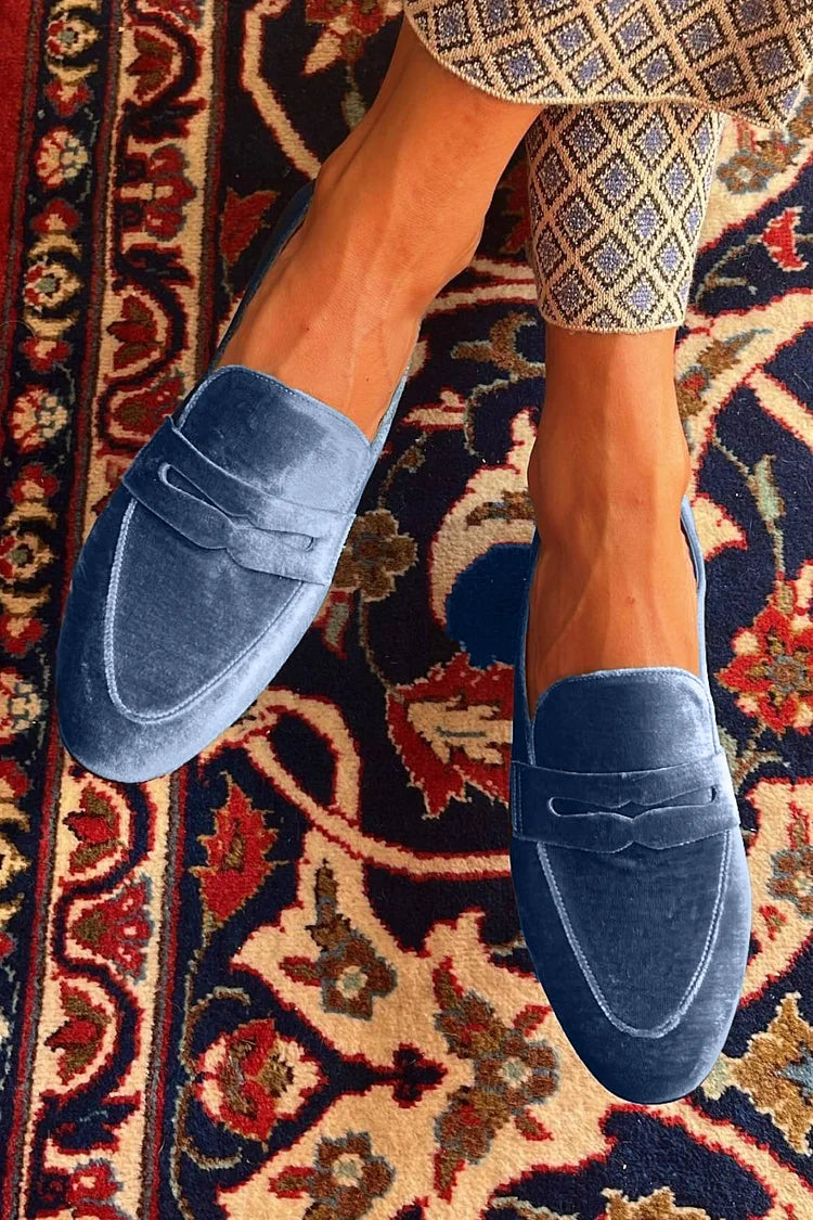 Classic Velvet Loafers