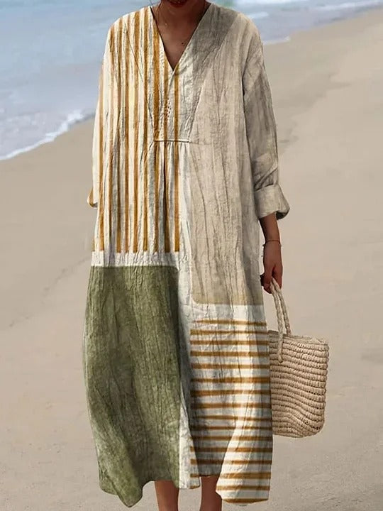 Ivy – Elegant Abstract Dress