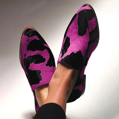 Statement Animal Print Loafers