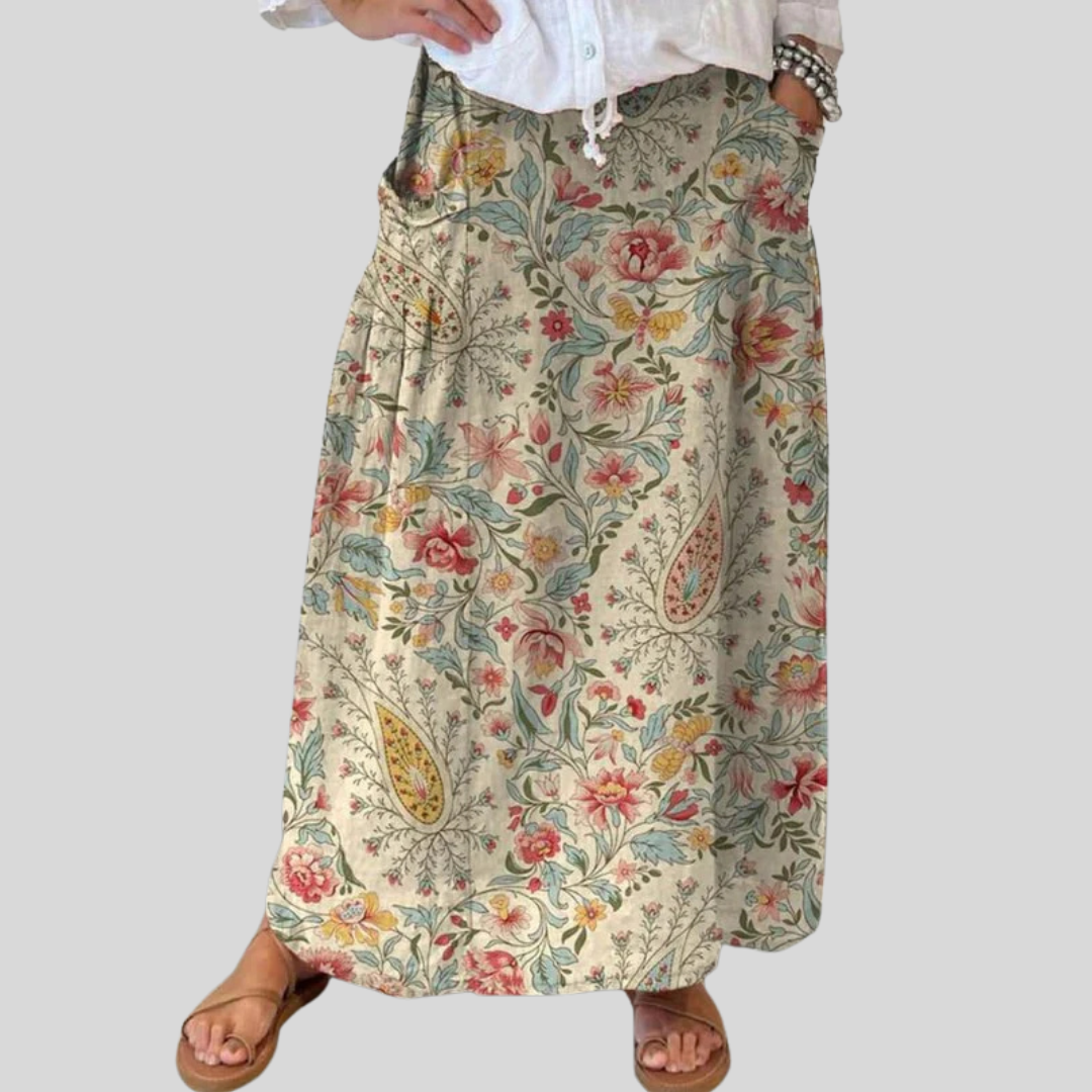 Women's Vintage Relaxed Fit Skirt