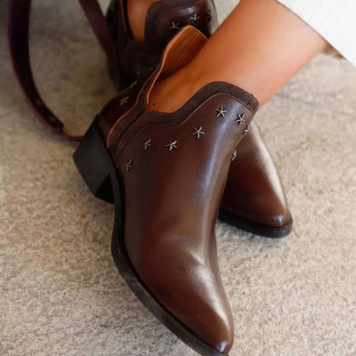 Western Boots with Studs