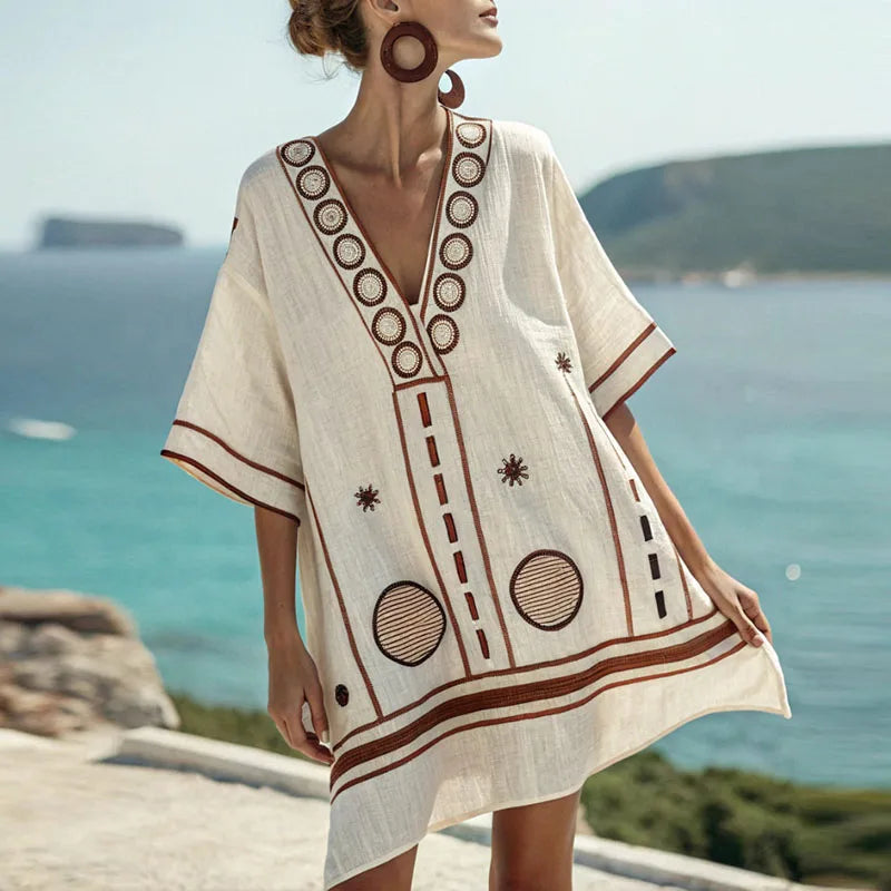 Gwyn - Elegant and Comfortable Beach Dress for Warm Days