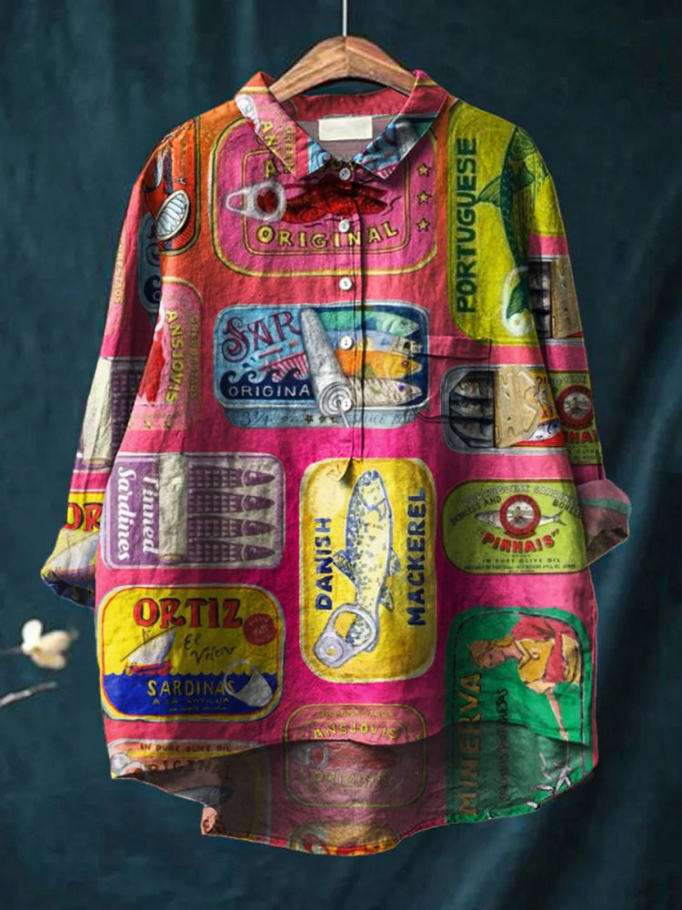 Iris | Retro Market Shirt