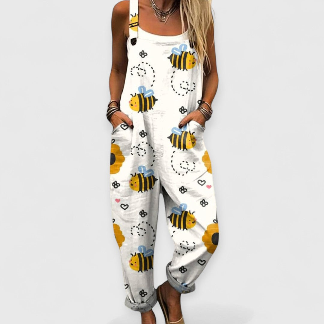 Georgina – Bright Floral Jumpsuit