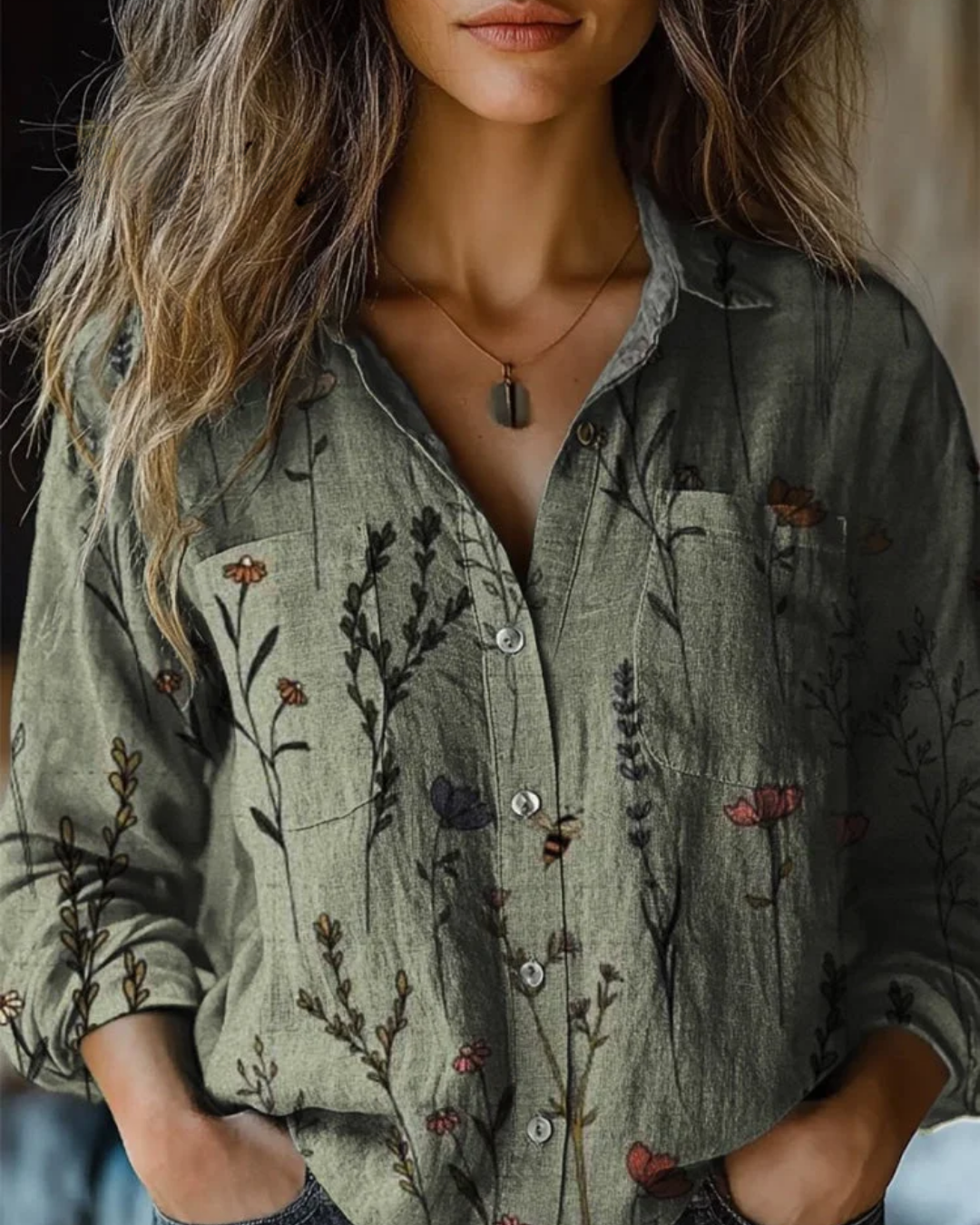 Georgia | Vintage Long Sleeve Shirt