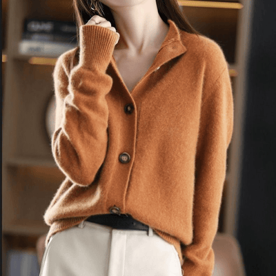 Hannah - Luxurious Cashmere Knit Cardigan
