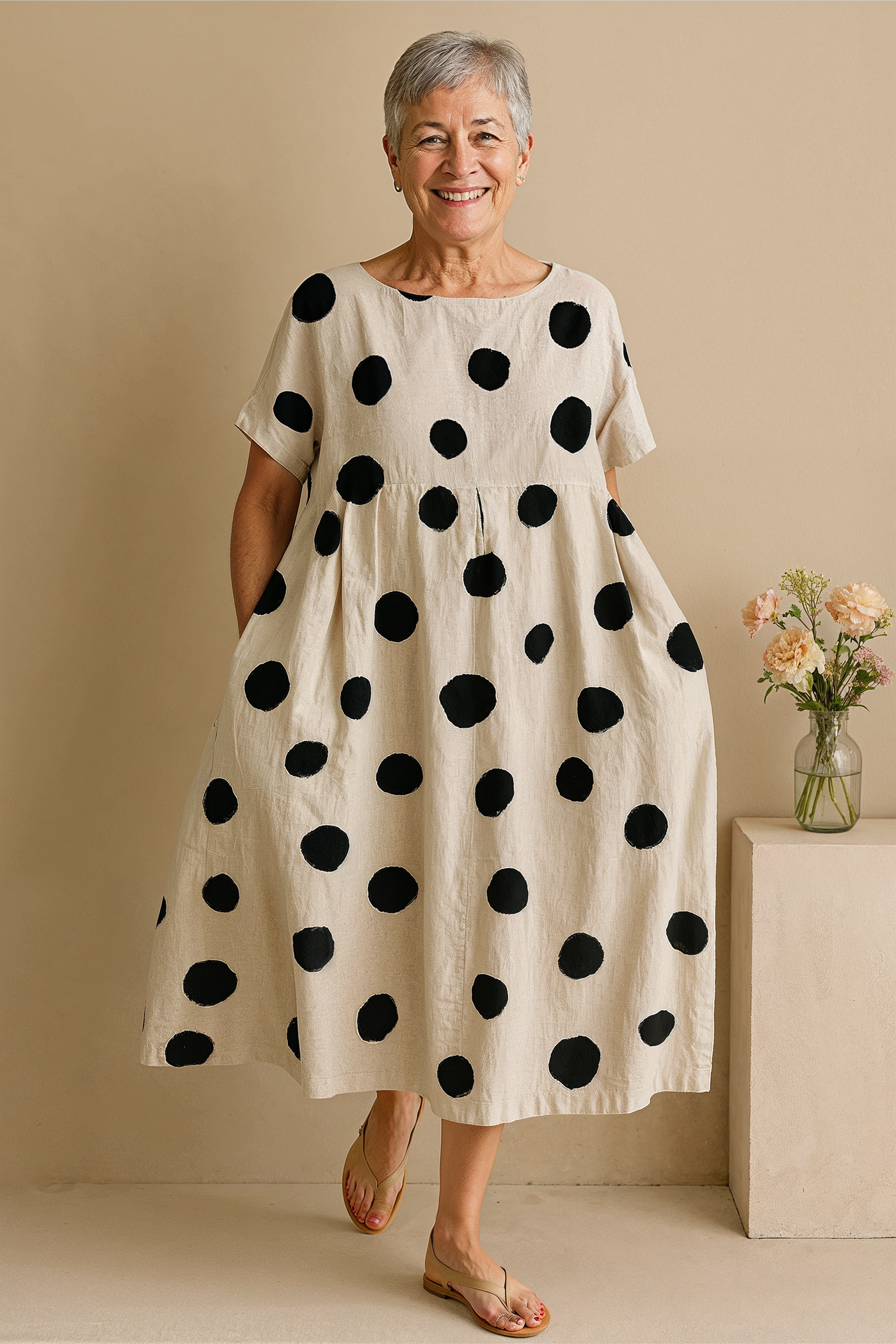 Dot & Drift – Tummy Coverage Dress